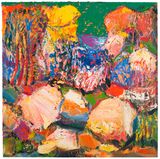 Ancient Rock by Yin Zhaoyang contemporary artwork painting