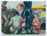 Mademoiselles of Gay Beach San Francisco Pride 2018 by Brea Weinreb contemporary artwork painting