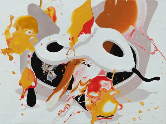 World logic by Jose Castiella contemporary artwork Painting