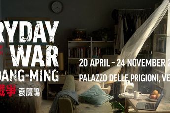 Contemporary art exhibition Collateral Event of the 60th International Art Exhibition La Biennale di Venezia Yuan Goang-Ming Everyday War at Taipei Fine Arts Museum Taiwan