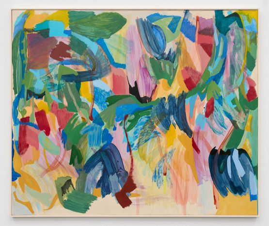 untamed on solitary mountains by Marley Freeman contemporary artwork Painting
