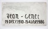 Stolen Jean Genet by John Waters contemporary artwork mixed media