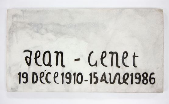 Stolen Jean Genet by John Waters contemporary artwork Mixed Media