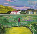 Stray into a Garden by Wang You contemporary artwork painting