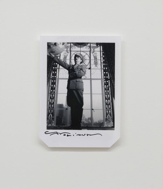 A Little Requiem Where is the Dictator 2 BW by Morimura Yasumasa contemporary artwork Photography