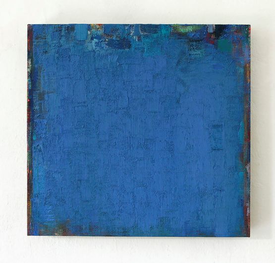 Blau by Peter Tollens contemporary artwork Painting