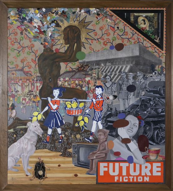 Future Fiction by Kawayan De Guia contemporary artwork Works on Paper