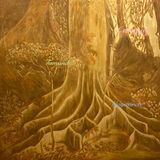 Cut forest with and old fig tree by Gabriela Bettini contemporary artwork painting