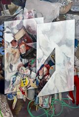 Folded Tableaux by Jihyun Lee contemporary artwork painting