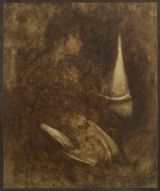 Femme a la fenetre by Eugene Carriere contemporary artwork painting