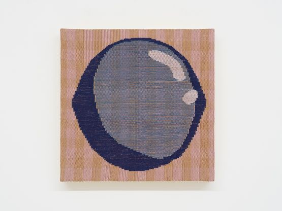 Bubble Chance by Miranda Fengyuan Zhang contemporary artwork Textile