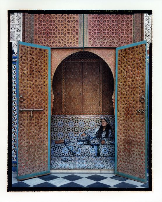 Harem 7 by Lalla Essaydi contemporary artwork Print