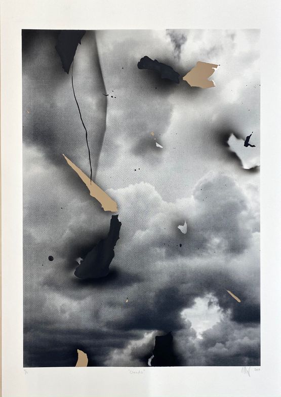 Clouds 6 by Lucia Tallova contemporary artwork Painting