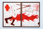 Lost Paradise by Amina Benbouchta contemporary artwork Works on Paper