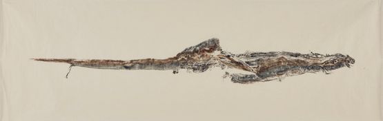 Naga Doodles 40-5 Malayan python by Simryn Gill contemporary artwork Works on Paper