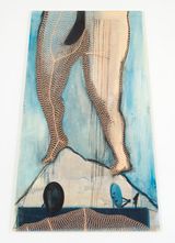 I stepped over a hill by Radhika Khimji contemporary artwork painting print sculpture works on paper