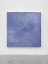 Untitled Ultramarine violetPaynes grey by Jason Martin contemporary artwork painting