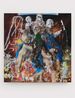 Figures On Top Of The Ruined Background by Zhou Yilun contemporary artwork Painting