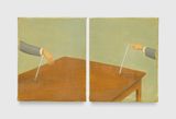 The Liar the Copy of the Liar by Francis Alys contemporary artwork painting