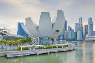 ArtScience Museum contemporary art institution in Singapore