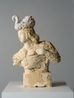 Woman with snood by Linda Marrinon contemporary artwork Sculpture
