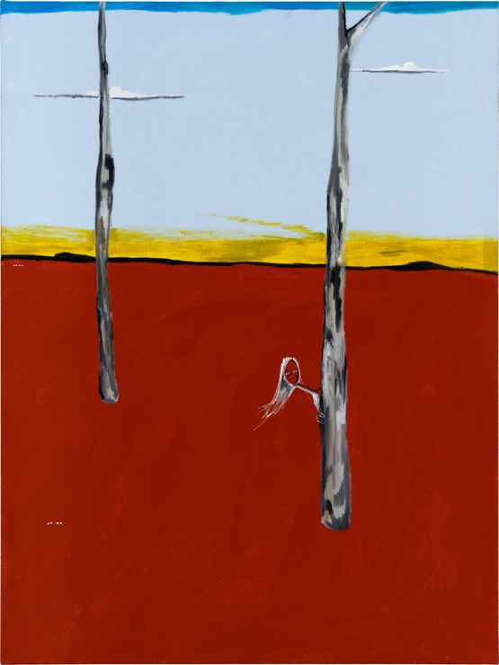 All around you not a sound by Mia Boe contemporary artwork Painting