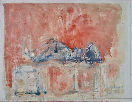 Ascensione by Cesare Lucchini contemporary artwork Painting
