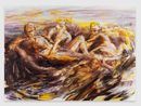 Here You Come Again by Kylie Manning contemporary artwork Painting