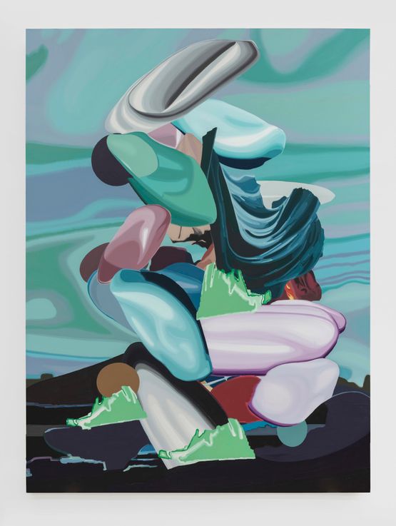 Always being but not the whole No.18 by Wang Jianwei contemporary artwork Painting