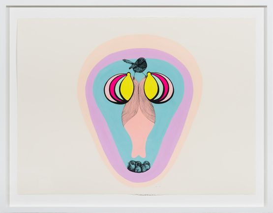 As They Hatched by Patricia Piccinini contemporary artwork Painting