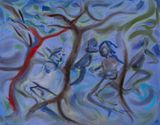 The course of True Love by Sophie Von Hellermann contemporary artwork painting