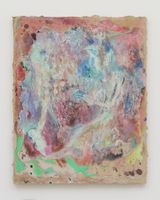 Dog and Fox by Emi Mizukami contemporary artwork drawing painting works on paper