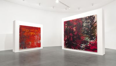 Oscar Murillo Sees Red in Rome