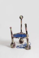Lounge Chair Sancai by Zhou Yilun contemporary artwork installation