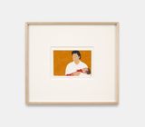 Uncle Larry and Child by Shaina Mccoy contemporary artwork painting works on paper