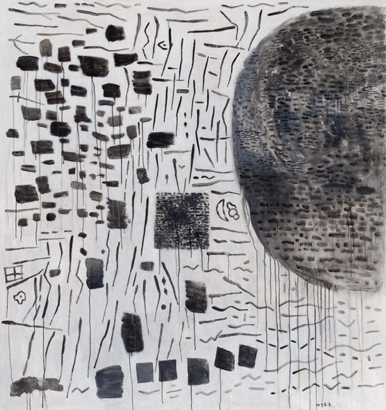 Square Circle by Yu Youhan contemporary artwork Painting