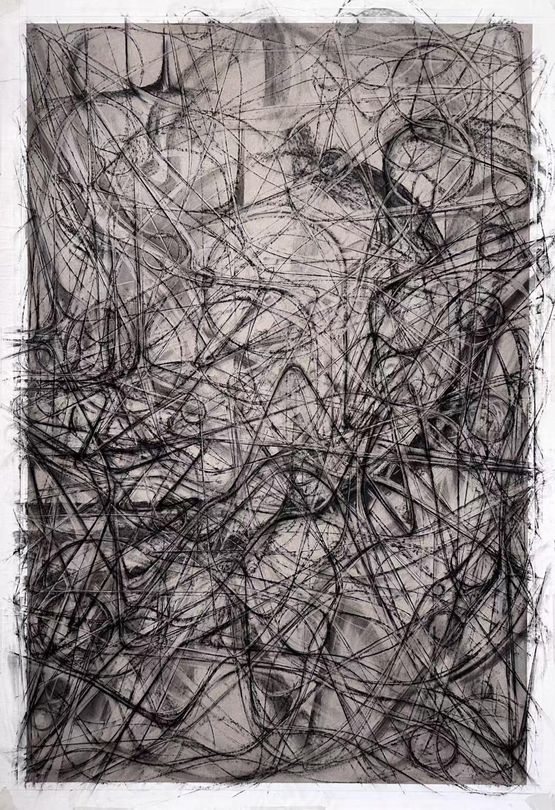 Black Diamond_No.1 Spring by Xue Mu contemporary artwork Drawing