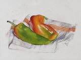 Peppers by Diarmuid Kelley contemporary artwork painting