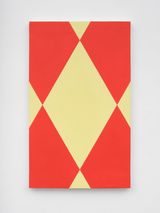 Yellow and Red Diamond by Peter Joseph contemporary artwork painting