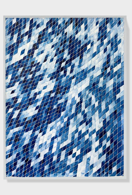 Murmuration VI Pixelated by Timothy Hyunsoo Lee contemporary artwork Painting