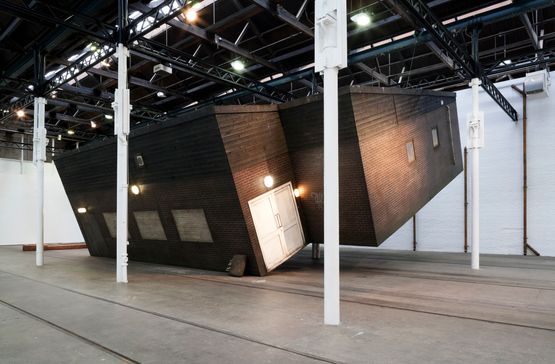 Where It All Happened Once by Richard Hughes contemporary artwork Installation