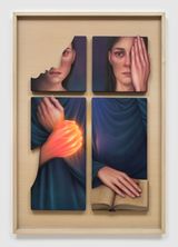 In Pieces by Arghavan Khosravi contemporary artwork painting