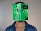 Bookmask Portrait 07 by Victor Del Oral contemporary artwork photography