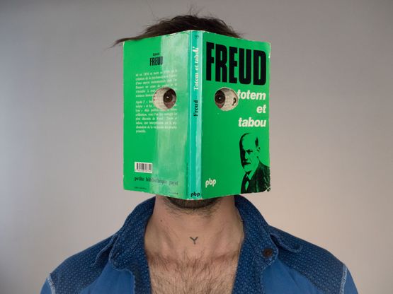 Bookmask Portrait 07 by Victor Del Oral contemporary artwork Photography