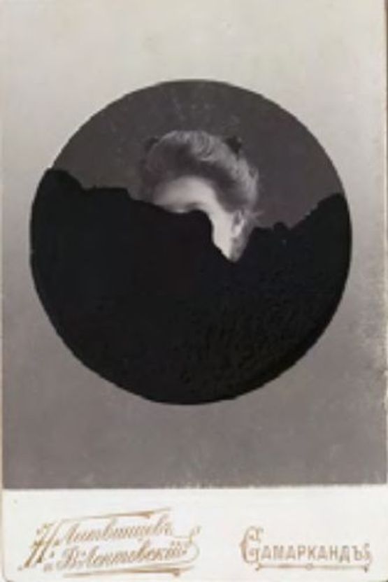 Black portrait by Lucia Tallova contemporary artwork Painting