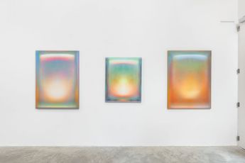 Contemporary art exhibition Gioele Amaro The Wall at Almine Rech Brussels Belgium