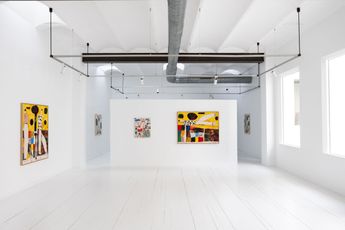 Contemporary art exhibition Group Exhibition The Walk at Alzueta Gallery Seneca Spain