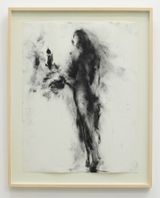 Study with Candle by Masato Kobayashi contemporary artwork drawing painting works on paper