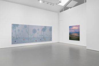 Contemporary art exhibition FRIEDRICH KUNATH On A Clear Day I Can See You Forever at Galerie Max Hetzler Paris France