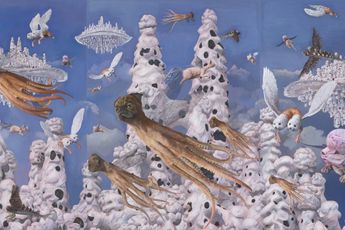 Contemporary art exhibition AESF Inverso Mundus City Of Chimeras at Tang Contemporary Art Hong Kong